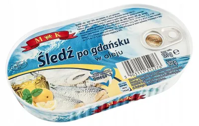 Obrázek produktu pro MK Herring in Oil from Gdańsk 170 g
