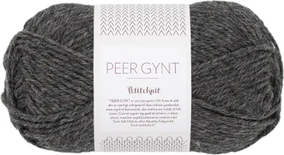 Produktbild von Sandnes Peer Gynt by PetiteKnit 50g 1065 Charcoal Melange