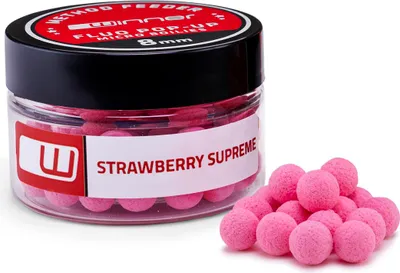 Produktbild von Method/Feeder Fluo Pop-Up Micro Boilies 8mm/20g Truskawka Supreme