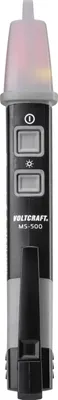 Immagine prodotto di VOLTCRAFT MS-500 Tester di tensione senza contatto CAT IV 1000 V LED, acustico (1601757)