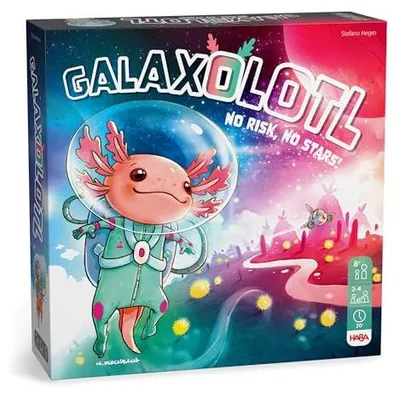 Produktbild von Haba Brettspiel Galaxolotl - spannendes Weltraumabenteuer für Kinder
