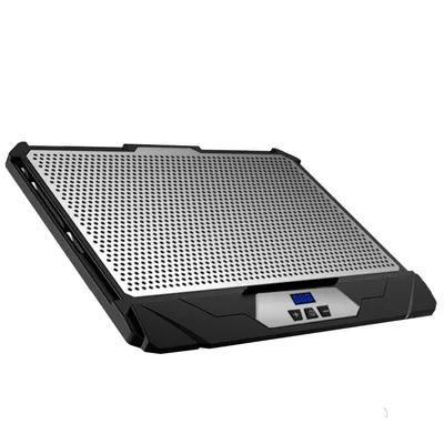 Produktbild von KLIM Swift Notebook-Kühler Aluminium Hochleistung für PC und Mac Cooling Pad Halter - Schwarz