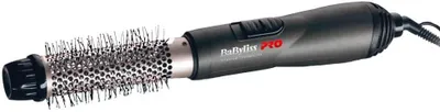 Produktbild von Babyliss Pro BAB2676TTE Airstyler 32mm Warmluftbürste, Titanium-Tourmaline, 700W, 2 Heizstufen, Drehkabel & isolierte Spitze, professionelles Styling