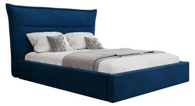 Produktbild von MIRJAN24 Polsterbett  Tinkus, Doppelbett mit Bettkasten, Ehebett, Lattenrost (Farbe: Kronos 09, Größe: 160x200 cm)
