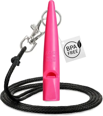 Imagen del producto de Silbato para perros con correa, de alta frecuencia, incluye correa, ideal para entrenamiento y señalización