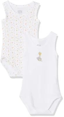 Zdjęcie produktu dla Chicco Baby - Zestaw dla chłopców, 2 body bez rękawów, kolor żółty (biały i żółty 034)