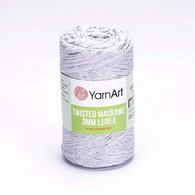 Produktbild von Gedrehtes Makramee-Polyester-Garn, 3 mm, 250 g, 756