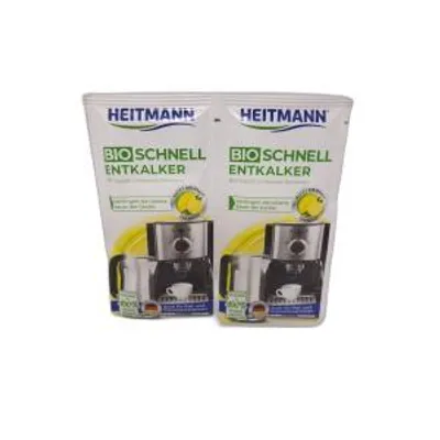 Produktbild von Heitmann  Schnellentkalker, Entkalker, Antikalk, Reiniger, 2 x 25 g
