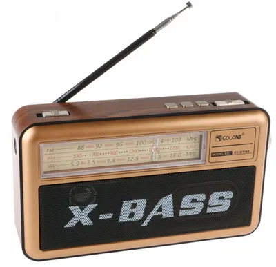Zdjęcie produktu dla Radio PRZENOŚNE Aku Latarka Bluetooth MP3 USB