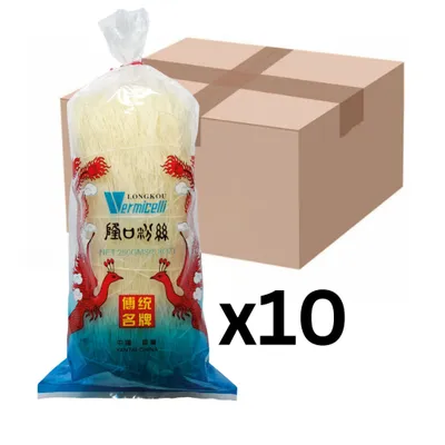Produktbild von 10er-Pack Longkou Vermicelli Glasnudeln 250g