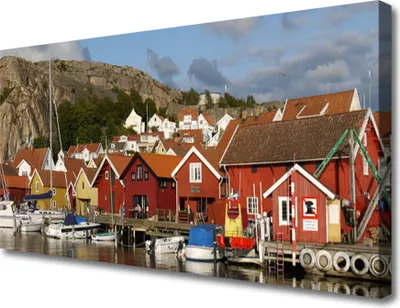 Produktbild von Tulup Leinwand-Bilder 100x50 Wandbild Canvas Kunstdruck Stadt dbilder Landschaft