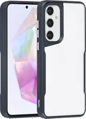 Immagine prodotto di Custodia posteriore TUNIQ per Galaxy A35 - Silicone - Nero