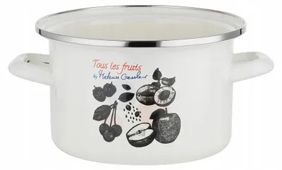 Produktbild von Emalia Pleszew Fruits Emaille-Topf 22 cm 4,8 L