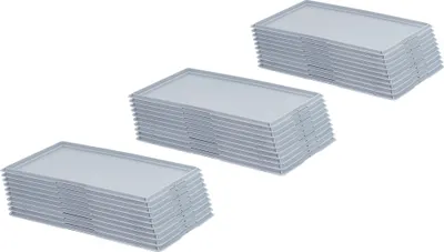 Produktbild von 30 Stück Deckel für Eurokasten 60 x 40 cm E1 E2 E3 Grau