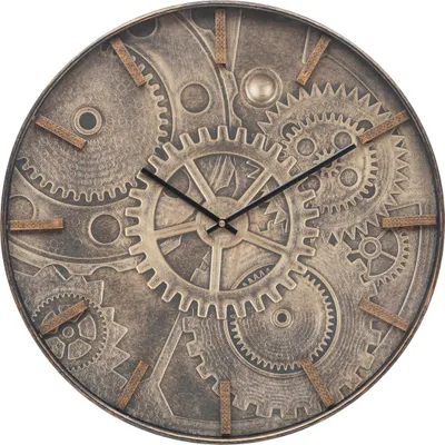 Produktbild von Wanduhr/Wanduhr Radarlove - Dia 50 cm - Kunststoff - braun - Kuche/Zimmer