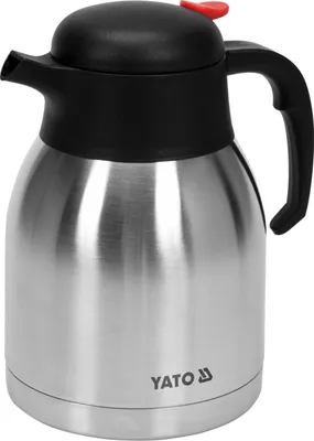 Produktbild von Yato YG-07013, 1,5 l, Schwarz, Edelstahl, Polypropylen (PP), Edelstahl, Tägliche Nutzung