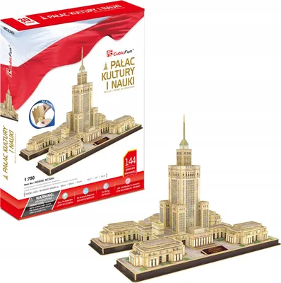 Immagine prodotto di Puzzle 3D Cubic Fun Palazzo della Cultura e della Scienza 02248
