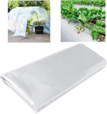 Obrázok produktu pre Fólia do skleníka 2M x 3M, extra hrubá 40Mu, vodotesná, priehľadná, na záhradníčenie, izoláciu, stavbu