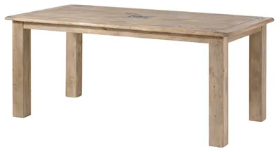 Produktbild von MASSIVMOEBEL24.DE Esstisch Mango 200x100x76 beige lackiert RAILWAY