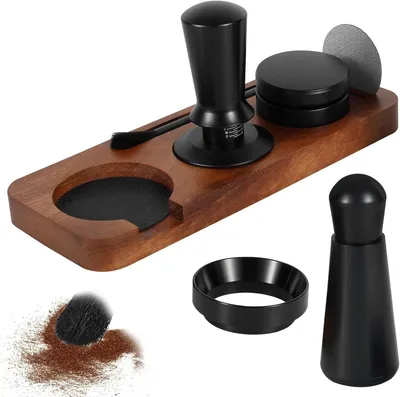 Immagine prodotto di Solidchoice - Set di accessori da barista da 7 pezzi per la preparazione dell'espresso