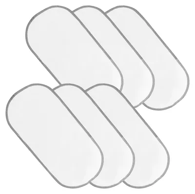 Zdjęcie produktu dla Zestaw podkładek do przewijania, 6 sztuk, wodoodpornych, o wymiarach 30 x 60 cm, do stolika do przewijania