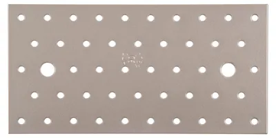 Lochplatte perlbeige 25 Stück 200x100x2 mm