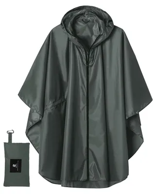 Image de Ponchos pour femmes - Légers et imperméables - Gris