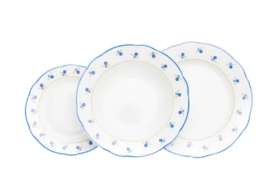 Zdjęcie produktu dla Mary-Anne, zestaw talerzy, Leander, 18 szt