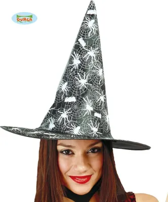 Produktbild von schwarzer Hexen Hut für Damen