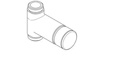 Hydraulische Duscharmatur mit Außengewinde von Franke Franke GmbH F3SV2002