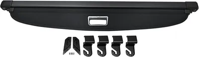 Produktbild von Schwarze Kofferraumabdeckung als Hutablage für den Ford Kuga MK3 III ab 2019