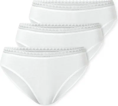 Produktbild von Schiesser Damen 3 er Pack Rio Slip Gr. 40 schwarz