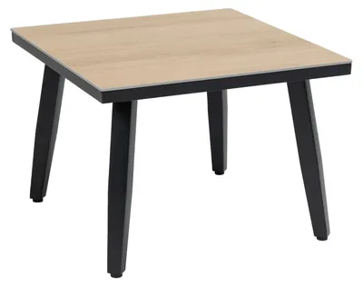 Produktbild von Beistelltisch Mykonos 55x55cm | Holz | Aluminium & Kunststoff | Normin