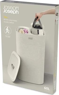 Image de Joseph Joseph Tota Trieur à linge 60L, écru