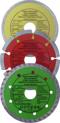 Produktbild von CON:P Diamant-Trennscheiben-Set, 3-teilig, B23130
