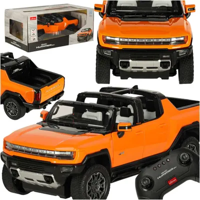 Produktbild von RC auto 1:16 Hummer EV oranžová