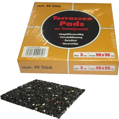 Image de 40x ferax Terrassepad 3 x 90 x 90mm