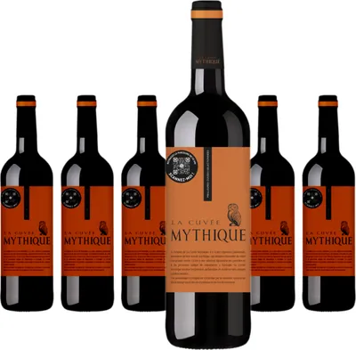 Produktbild von 6 x Val D'Orbieu La Cuvée Mythique Rouge Languedoc AOP