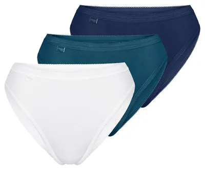 Produktbild von sloggi 3er Pack Basic+ Tai Slip Bequemer Schnitt, Perfekter Sitz, Angenehm auf der Haut