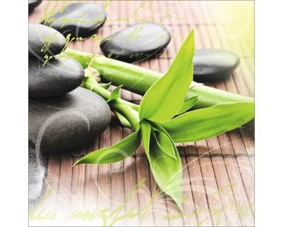Produktbild von Glasbild Wellness I GLA440 30x30 cm