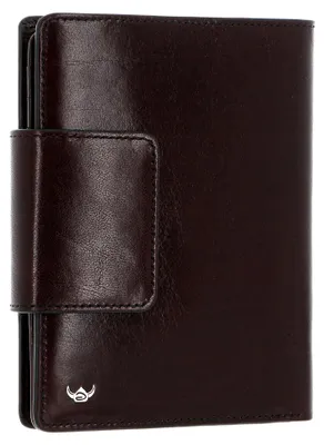 Produktbild von Leder Geldbörse Colorado RFID Protect Kombischeintasche mit Riegel 2300 Bordeaux weinrot
