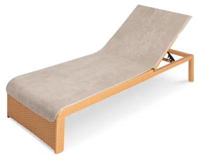Produktbild von JEMIDI Frottee Schonbezug für Gartenliege Strandliege 75x200cm - Liegenauflage mit Kapuzenüberschlag waschmaschinenfest - versch. Farben