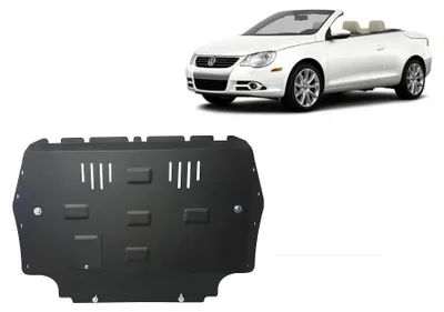 Produktbild von Stahl Unterfahrschutz für Volkswagen Eos