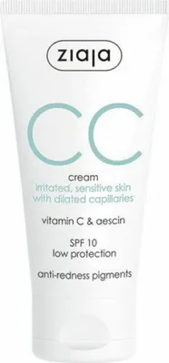 Produktbild von Ziaja Cc Cream Correctora Para Pieles Irritadas y Sensibles 50ml