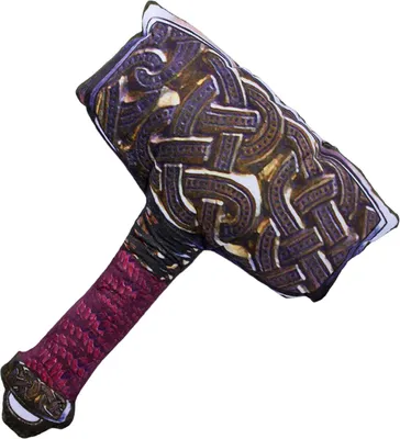 Produktbild von Pillowfight Warriors Wikinger Hammer Kissenschlacht Kissen