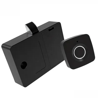 Produktbild von Smart Cabinet Lock,Schubladenloch-freie Schlösser,Fingerprint & APP Entsperren,10 Fingerabdruecke, für Schublade,Schrank Bett