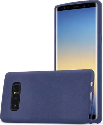 Produktbild von Cadorabo Schutzhülle für Samsung Galaxy NOTE 8 Hülle in Blau Handyhülle TPU Etui Cover Case