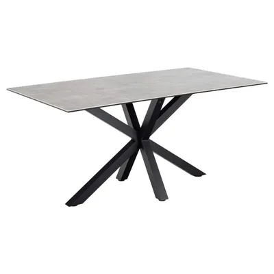 Image de Heaven table de salle à manger 90x160cm gris.