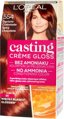 Obrázek produktu pro L'oreal Casting Farba 554 Ognista Czekolada