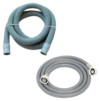 Zulaufschlauch 2 m, 3/4" Anschluss, für Waschmaschine & Geschirrspüler